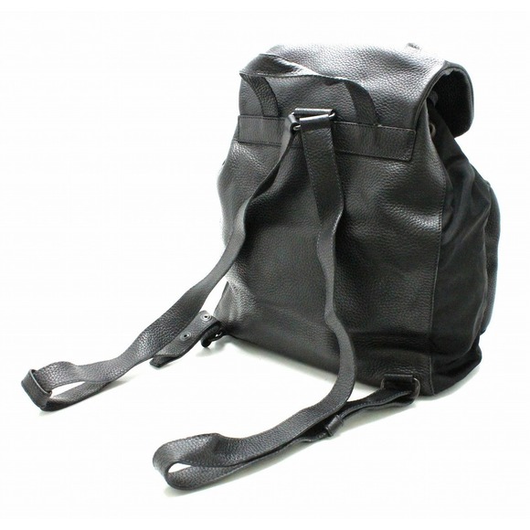 Prada Leather Rucksack Black Backpack Nylon - Picture 1 of 9